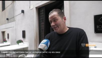 BASSANO DEL GRAPPA | L'OBIETTIVO RIPARTENZA 'SALVA' LA PAUSA CAFFE'