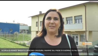 BASSANO DEL GRAPPA | SCUOLA DI RONDO' BRENTA A RISCHIO CHIUSURA: MAMME SUL PIEDE DI GUERRA