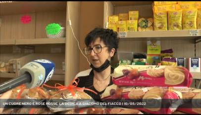 BASSANO DEL GRAPPA | UN CUORE NERO E ROSE ROSSE
