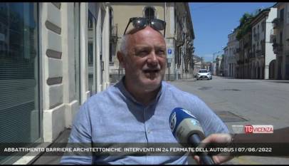 VICENZA | ABBATTIMENTO BARRIERE ARCHITETTONICHE: INTERVENTI IN 24 FERMATE DELL'AUTOBUS