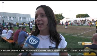 ROSA' | CHIUSURA SPETTACOLARE DEL 'WIN:WIN': 3000 PERSONE PER UNA FESTA DELLO SPORT