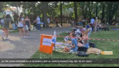 BASSANO DEL GRAPPA | OLTRE 2000 PERSONE ALLO SCAMBIO LIBRI AL PARCO RAGAZZI DEL '99