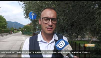 ROMANO D'EZZELINO | BONTORIN: «INTERVERREMO SUBITO