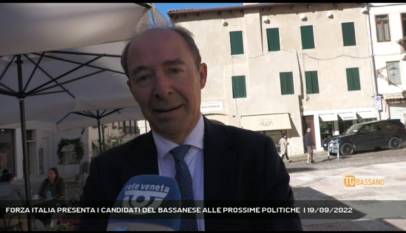 BASSANO DEL GRAPPA | FORZA ITALIA PRESENTA I CANDIDATI DEL BASSANESE ALLE PROSSIME POLITICHE
