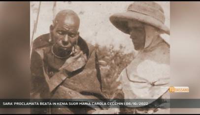 CITTADELLA | SARA' PROCLAMATA BEATA IN KENIA SUOR MARIA CAROLA CECCHIN