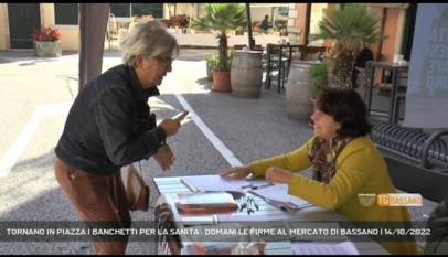 VALBRENTA | TORNANO IN PIAZZA I BANCHETTI PER LA SANITA': DOMANI LE FIRME AL MERCATO DI BASSANO