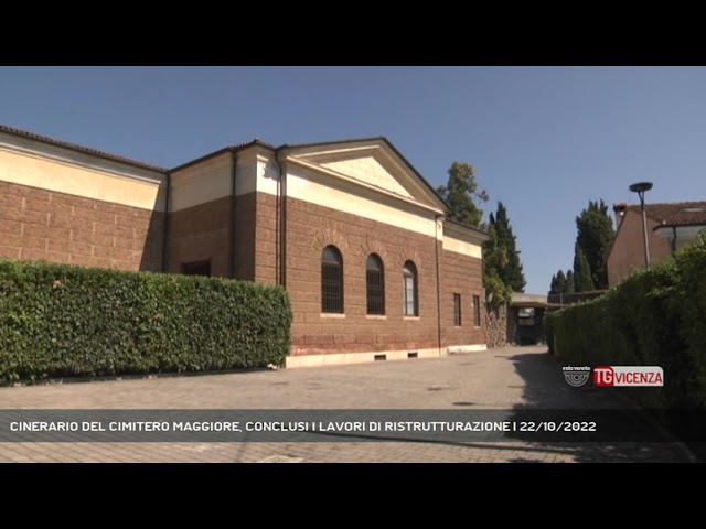 VICENZA CINERARIO DEL CIMITERO MAGGIORE, CONCLUSI I LAVORI DI