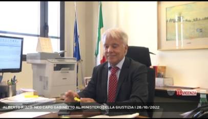 VICENZA | ALBERTO RIZZO: NEO CAPO GABINETTO AL MINISTERO DELLA GIUSTIZIA