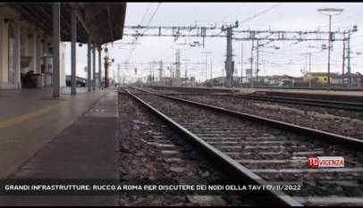 VICENZA | GRANDI INFRASTRUTTURE: RUCCO A ROMA PER DISCUTERE DEI NODI DELLA TAV