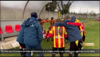 BASSANO DEL GRAPPA | ULTIMO SALUTO A GIAN ANTONIO BERTONCELLO: IL LUNGO ADDIO A UN CUORE GIALLOROSSO