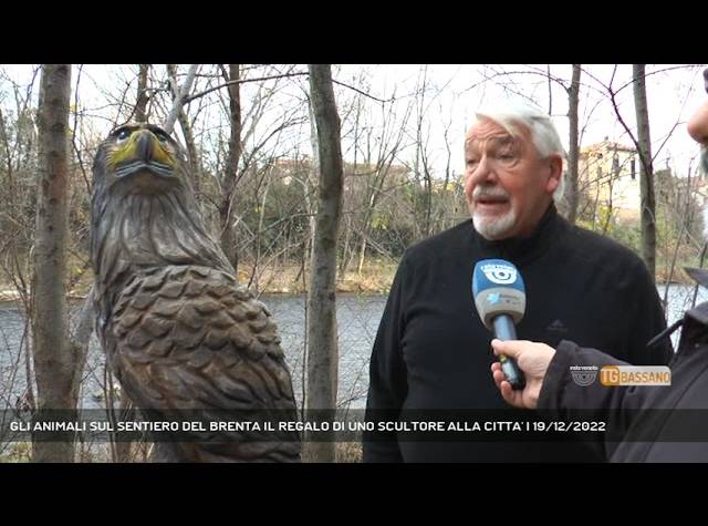 BASSANO DEL GRAPPA | GLI ANIMALI SUL SENTIERO DEL BRENTA IL REGALO DI UNO SCULTORE ALLA CITTA'