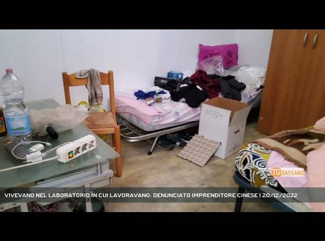 LOREGGIA | VIVEVANO NEL LABORATORIO IN CUI LAVORAVANO: DENUNCIATO IMPRENDITORE CINESE