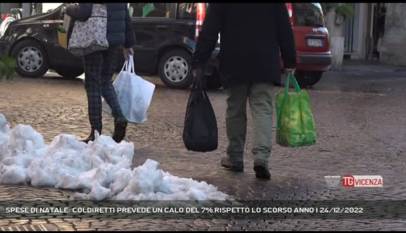 VICENZA | SPESE DI NATALE: COLDIRETTI PREVEDE UN CALO DEL 7% RISPETTO LO SCORSO ANNO
